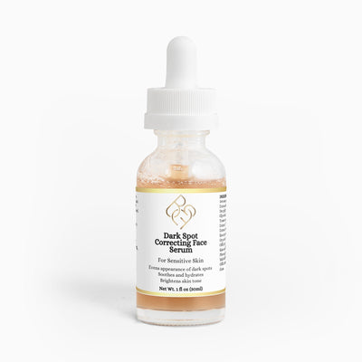 Dark Spot Correcting Face Serum - Sensitive Skin 1oz. - Body Beauty Fit By Amber