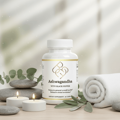 Ashwagandha Supplement – 60 Count Capsules - Body Beauty Fit By Amber