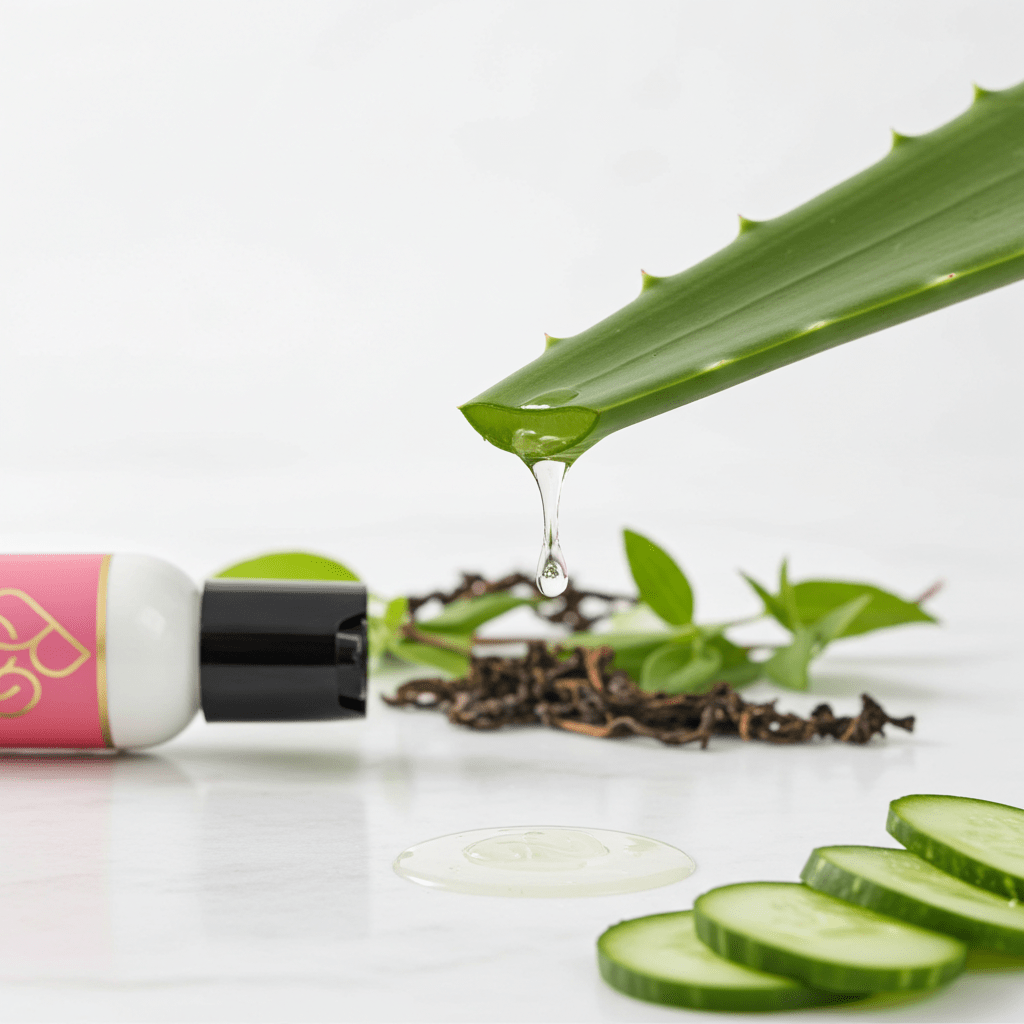 Balanced & Radiant Aloe & Tea Tree Targeted Blemish Control Gel 2.2oz - Body Beauty Fit By Amber