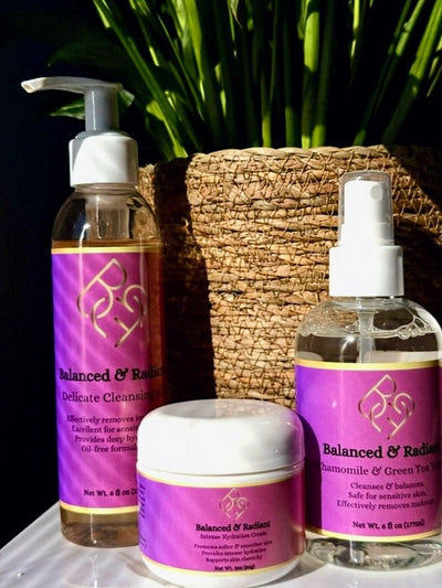Balanced & Radiant Delicate Cleansing Gel 6oz. - Body Beauty Fit By Amber
