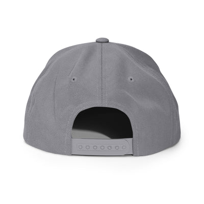 BBF Bold White Embroidery Snapback Hat - Body Beauty Fit By Amber