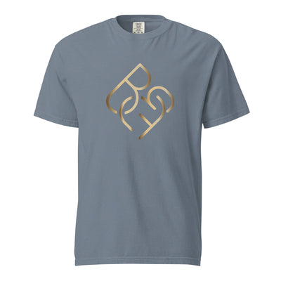 Comfort Blend Film Printed T-Shirt (Gold Logo) - Body Beauty Fit By Amber