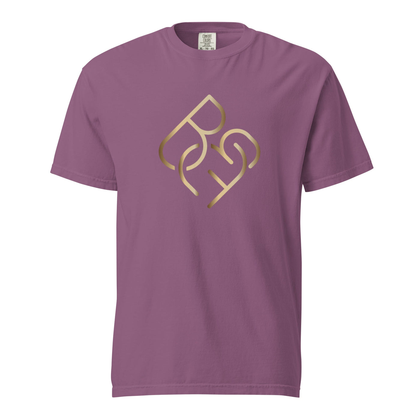 Comfort Blend Film Printed T-Shirt (Gold Logo) - Body Beauty Fit By Amber