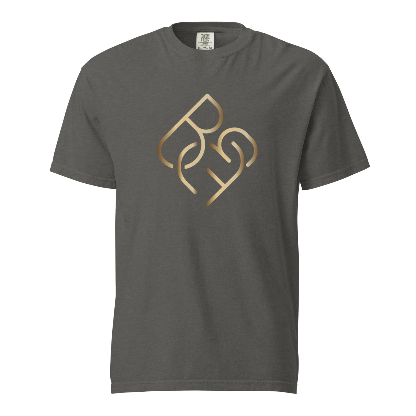 Comfort Blend Film Printed T-Shirt (Gold Logo) - Body Beauty Fit By Amber