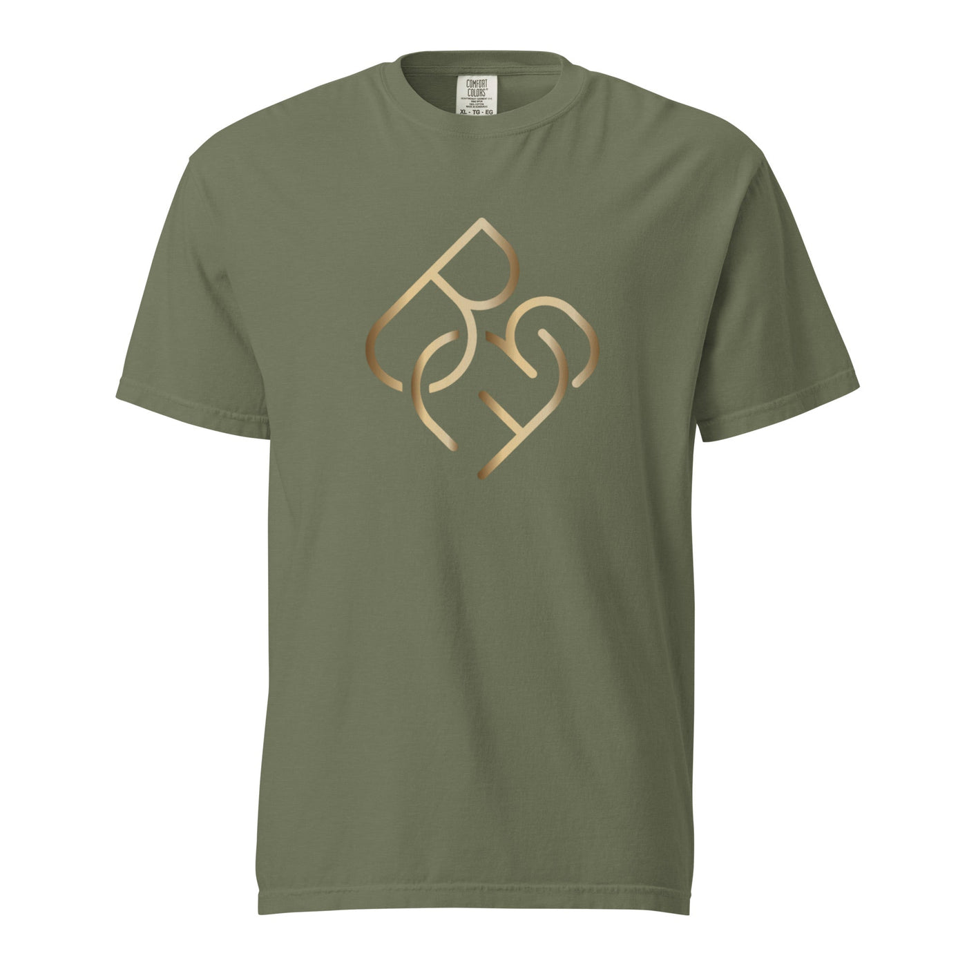 Comfort Blend Film Printed T-Shirt (Gold Logo) - Body Beauty Fit By Amber