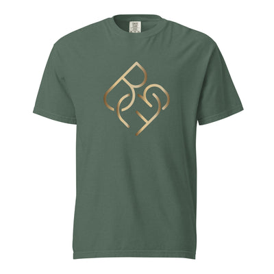 Comfort Blend Film Printed T-Shirt (Gold Logo) - Body Beauty Fit By Amber