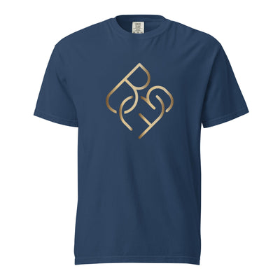 Comfort Blend Film Printed T-Shirt (Gold Logo) - Body Beauty Fit By Amber