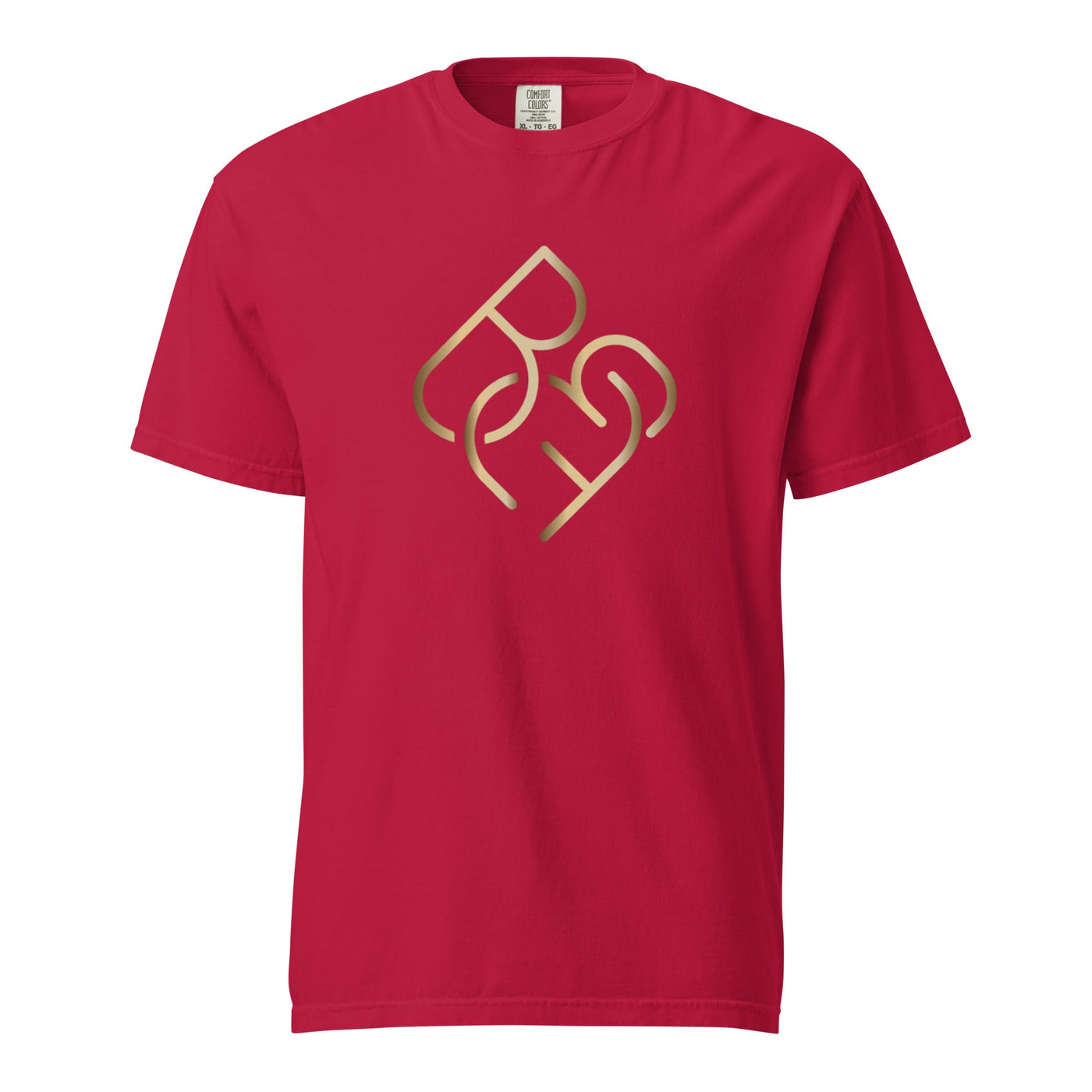 Comfort Blend Film Printed T-Shirt (Gold Logo) - Body Beauty Fit By Amber