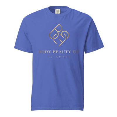 Comfort Blend Film Printed T-Shirt (Gold Slogan) - Body Beauty Fit By Amber