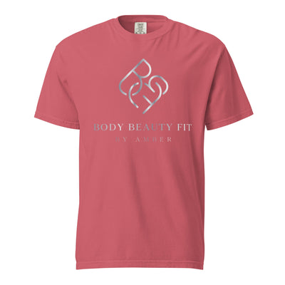 Comfort Blend Film Printed T-Shirt (Silver Slogan) - Body Beauty Fit By Amber