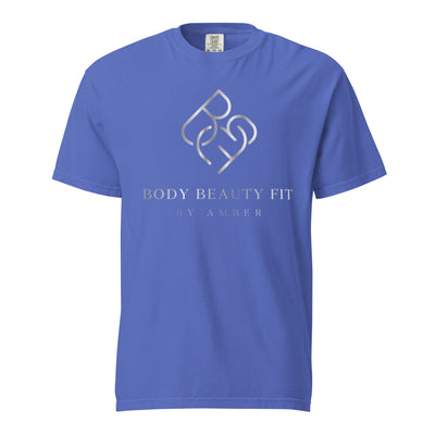 Comfort Blend Film Printed T-Shirt (Silver Slogan) - Body Beauty Fit By Amber