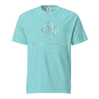 Comfort Blend Film Printed T-Shirt (Silver Slogan) - Body Beauty Fit By Amber