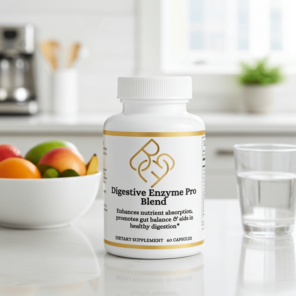 Digestive Enzyme Pro Blend – 60 Capsules - Body Beauty Fit By Amber