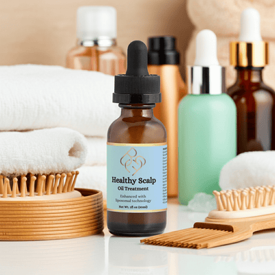 Healthy Scalp Oil Treatment 1oz. - Body Beauty Fit By Amber