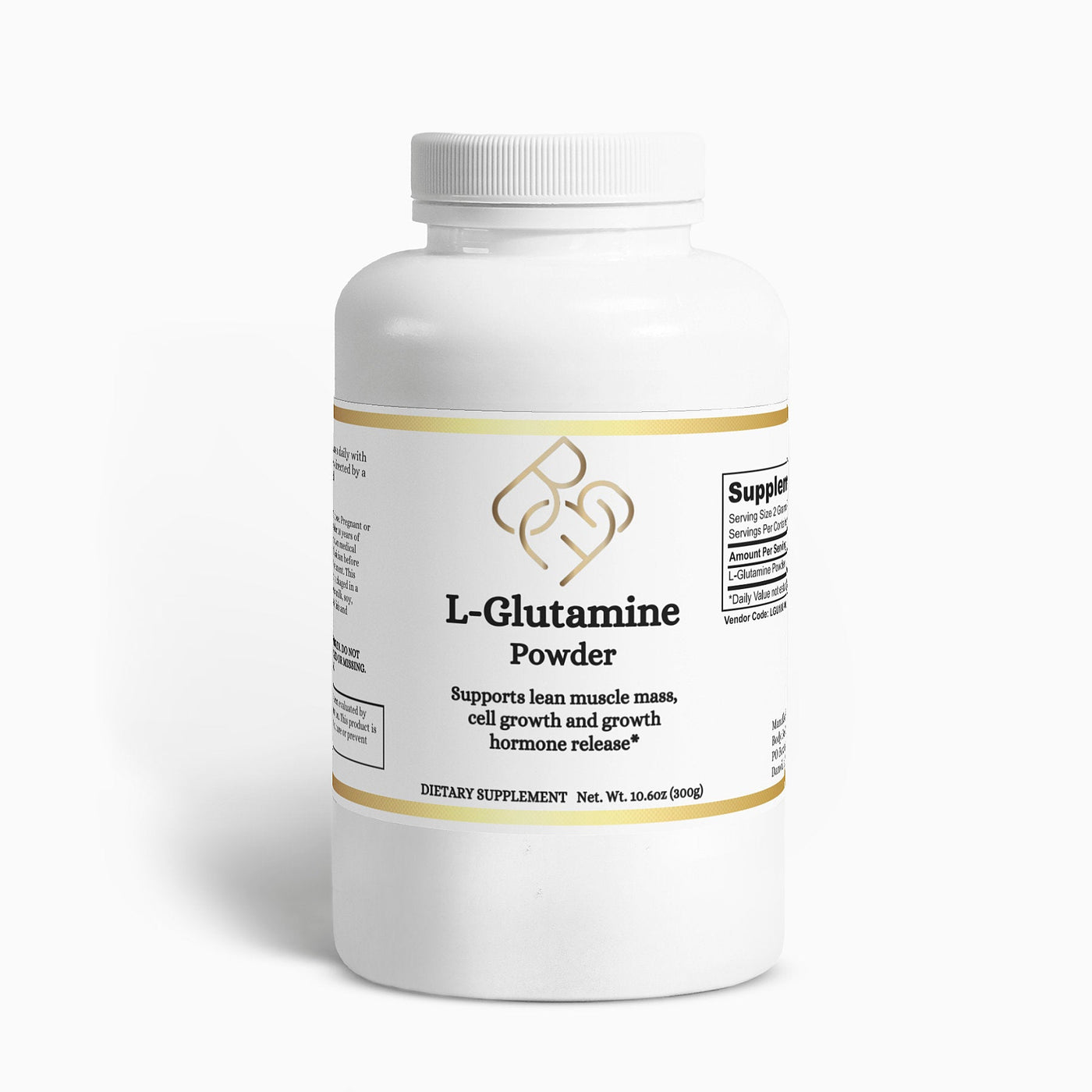 L - Glutamine Powder - Body Beauty Fit By Amber