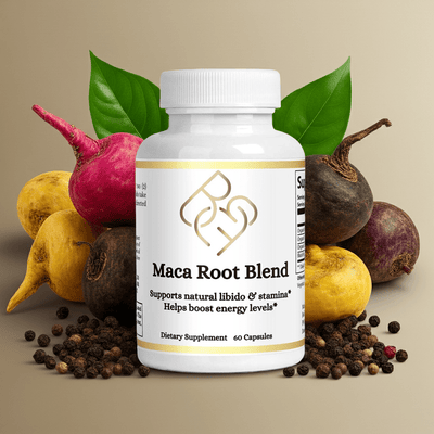 Maca Root Blend – 60 Capsules - Body Beauty Fit By Amber