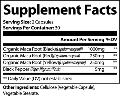 Maca Root Blend - Body Beauty Fit By Amber