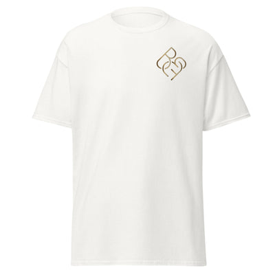 Men's - Fit Classic Tee (Embroidered Gold Logo) - Body Beauty Fit By Amber