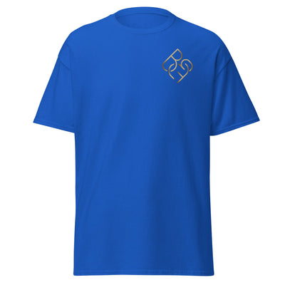Men's - Fit Classic Tee (Embroidered Gold Logo) - Body Beauty Fit By Amber
