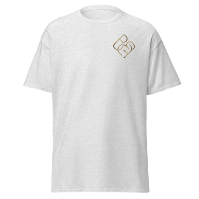 Men's - Fit Classic Tee (Embroidered Gold Logo) - Body Beauty Fit By Amber