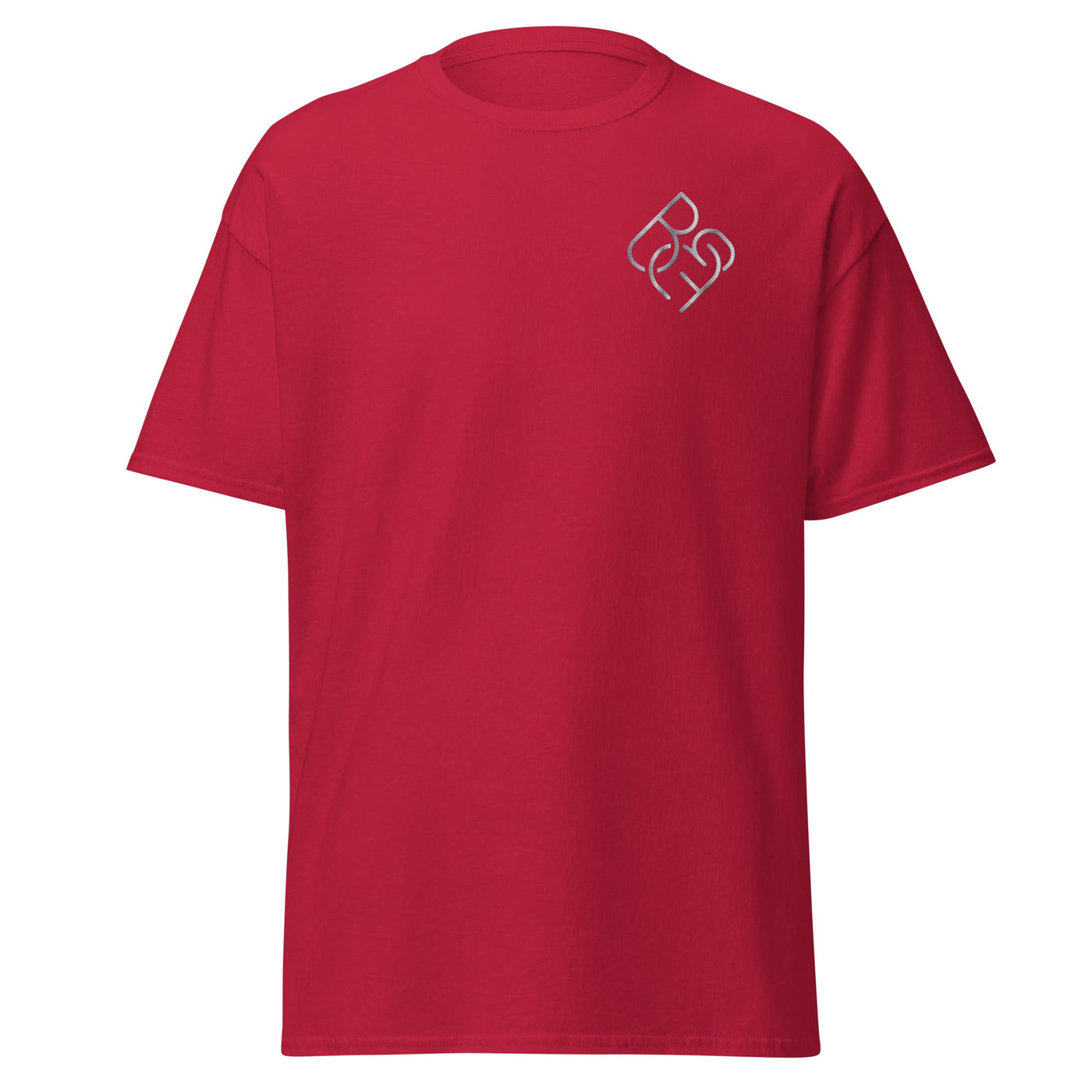 Men's - Fit Classic Tee (Embroidered Logo) - Body Beauty Fit By Amber