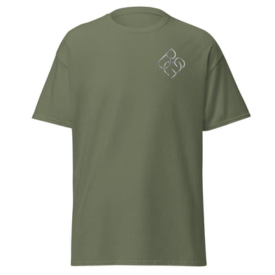 Men's - Fit Classic Tee (Embroidered Logo) - Body Beauty Fit By Amber