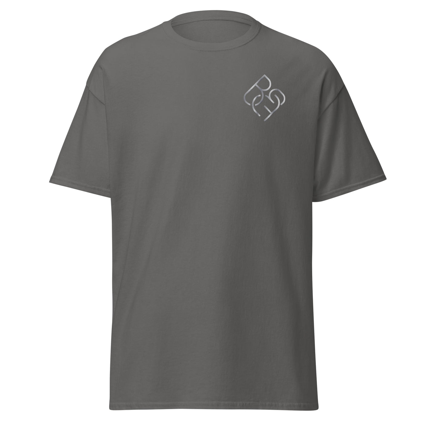 Men's - Fit Classic Tee (Embroidered Logo) - Body Beauty Fit By Amber