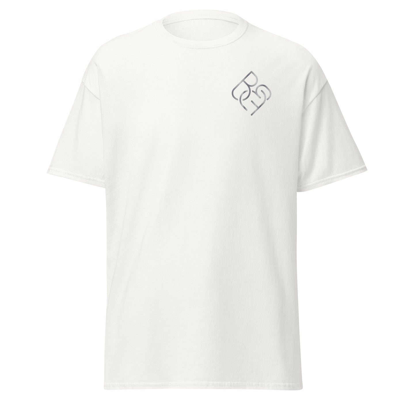 Men's - Fit Classic Tee (Embroidered Logo) - Body Beauty Fit By Amber
