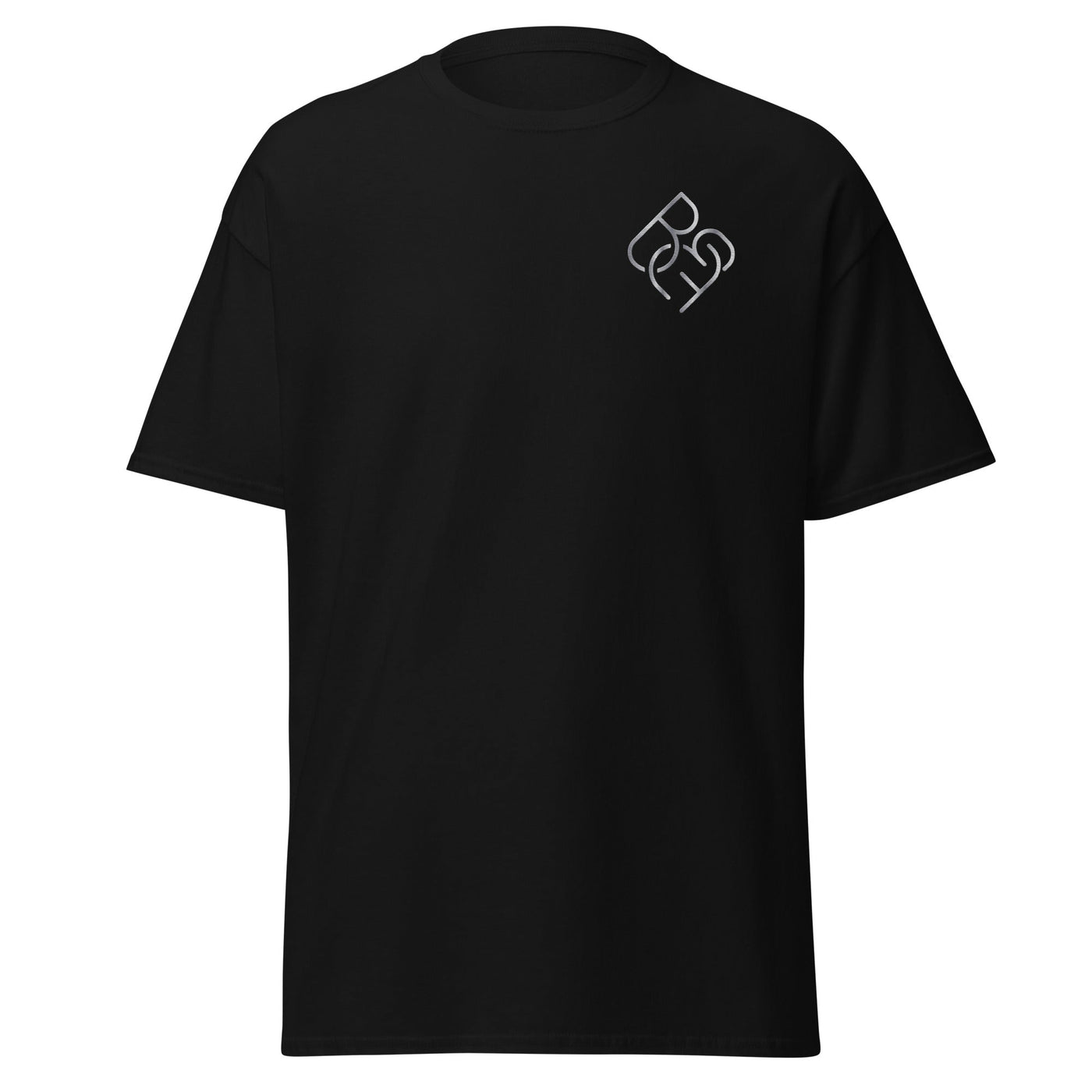 Men's - Fit Classic Tee (Embroidered Logo) - Body Beauty Fit By Amber