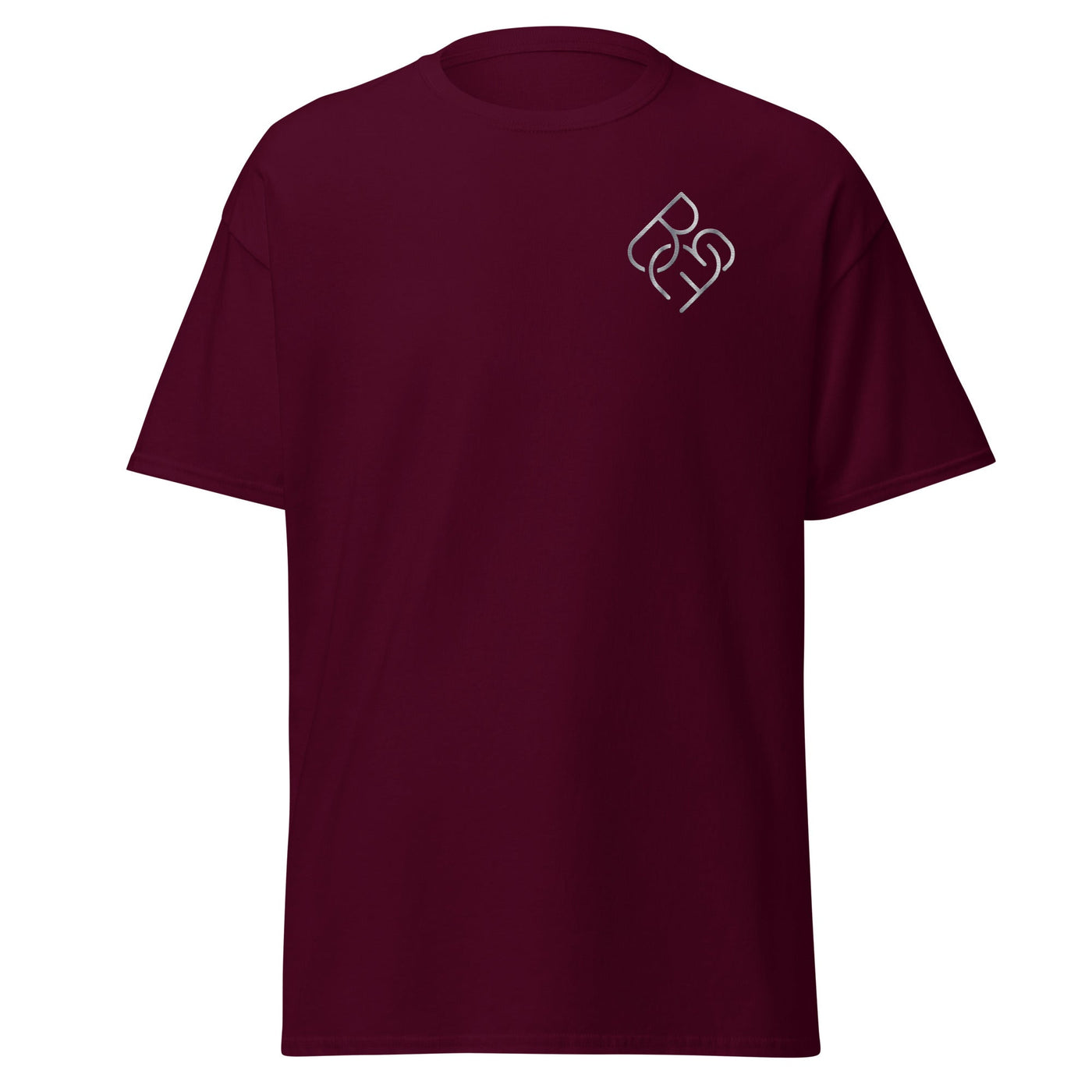 Men's - Fit Classic Tee (Embroidered Logo) - Body Beauty Fit By Amber