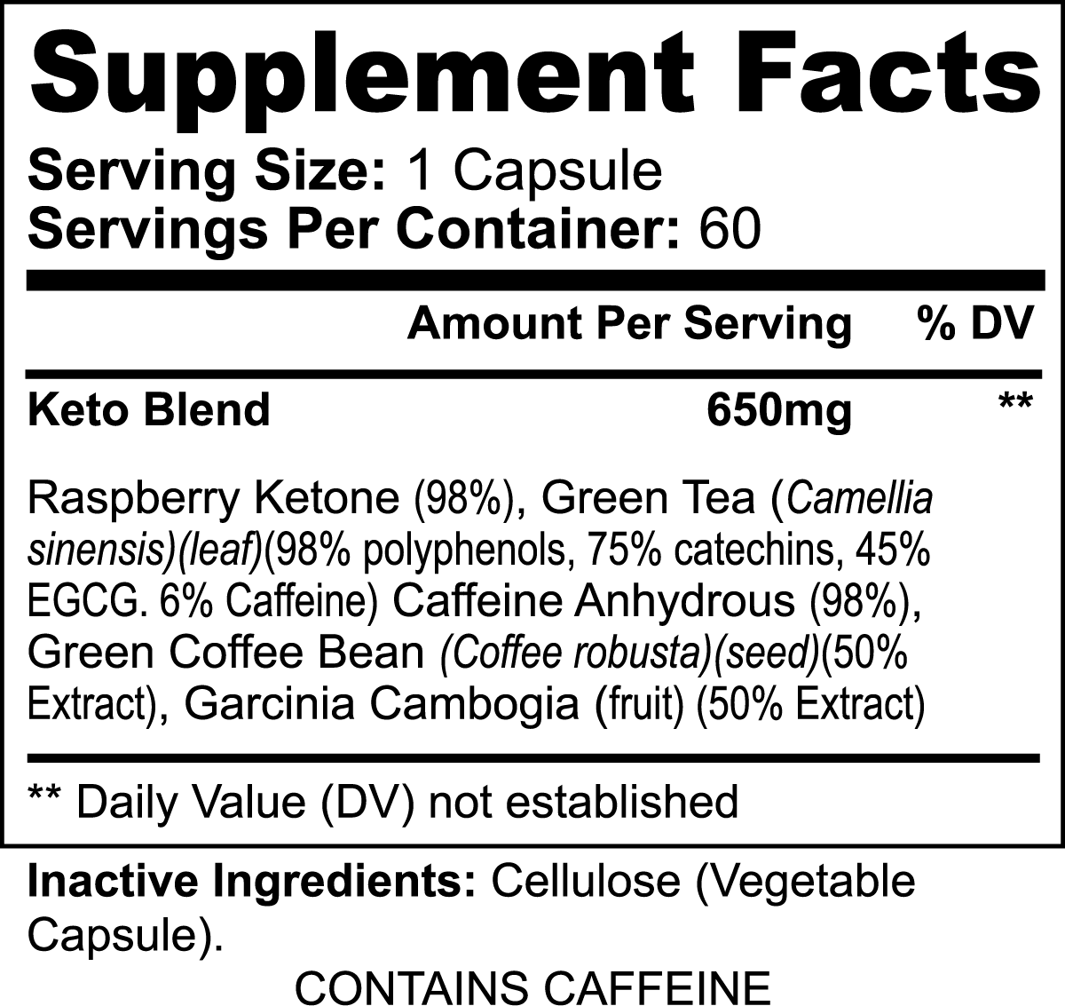 Metabo - Max (Ketogenic Kickstart) - Body Beauty Fit By Amber
