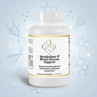 Metabolism & Blood Glucose Support - 60 Capsules - Body Beauty Fit By Amber