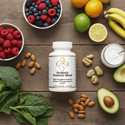 Probiotic Prebiotic Blend – 60 Capsules - Body Beauty Fit By Amber