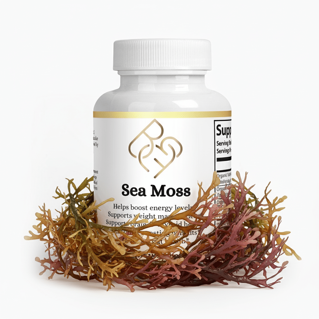 Sea Moss Supplement – 60 Capsules - Body Beauty Fit By Amber