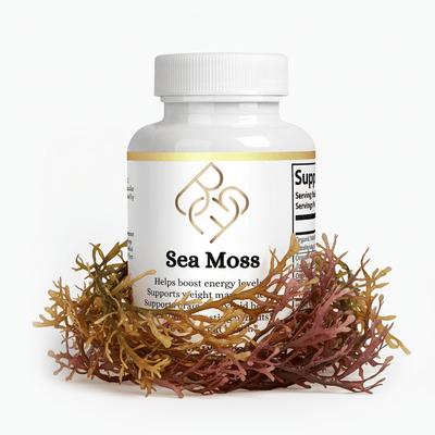 Sea Moss Supplement – 60 Capsules - Body Beauty Fit By Amber
