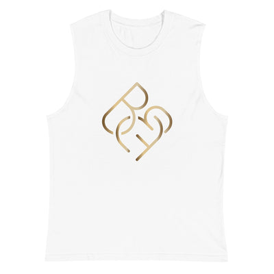 Sleeveless Tank (Gold Logo) - Body Beauty Fit By Amber