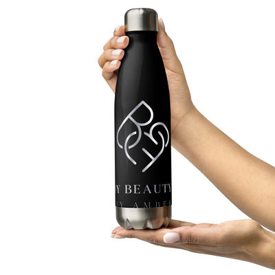 Stainless Steel Water Bottle - Body Beauty Fit By Amber
