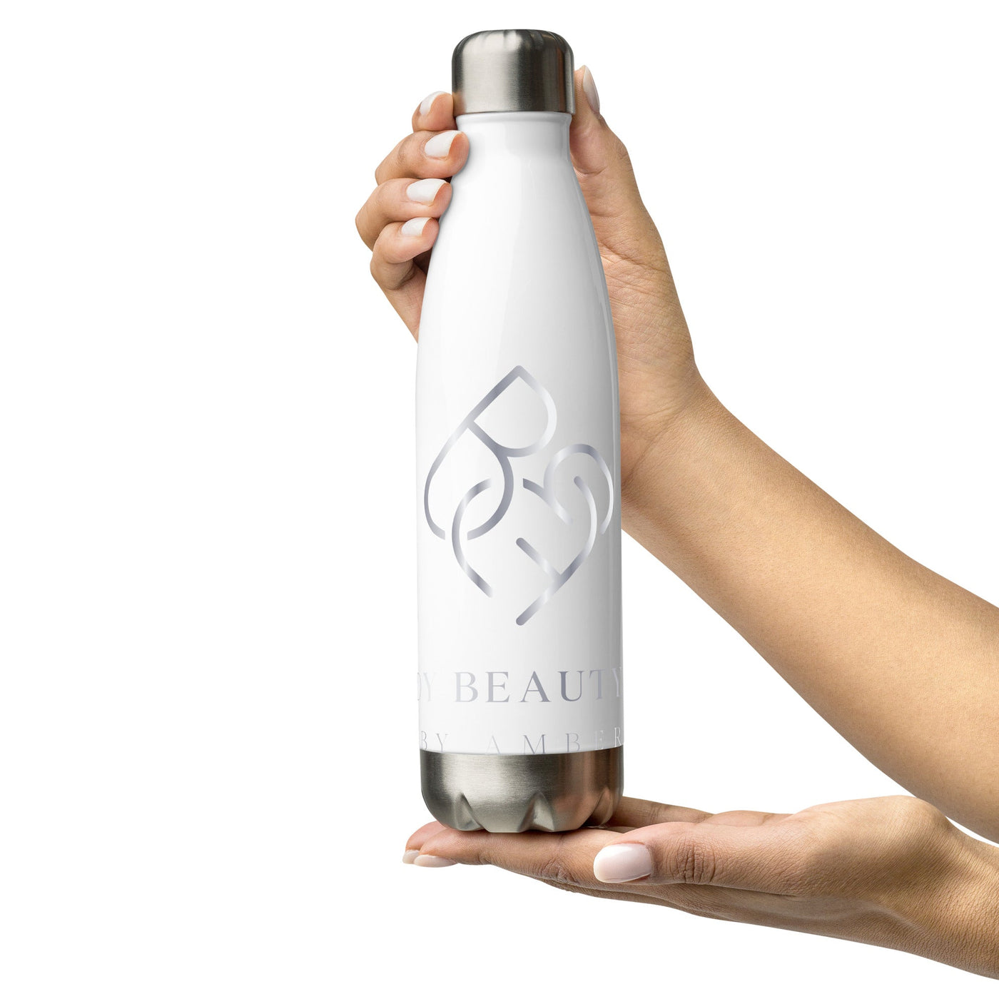 Stainless Steel Water Bottle - Body Beauty Fit By Amber