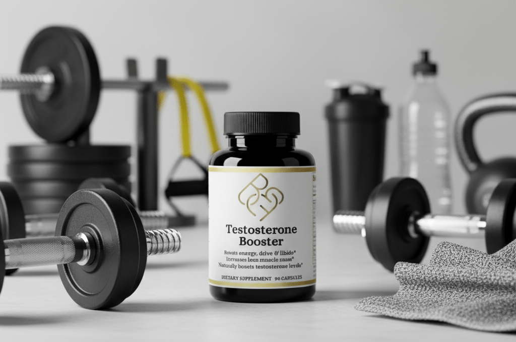 Testosterone Booster - 90 Capsules - Body Beauty Fit By Amber