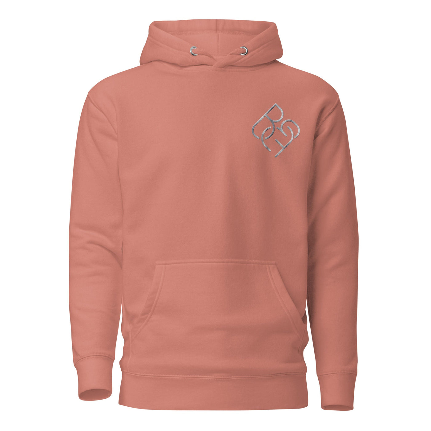 Unisex - Fit Hoodie (Embroidered Silver Logo) - Body Beauty Fit By Amber