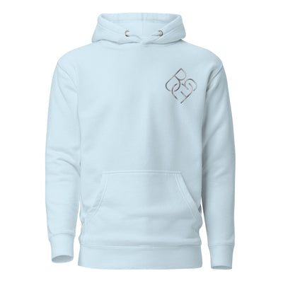 Unisex - Fit Hoodie (Embroidered Silver Logo) - Body Beauty Fit By Amber