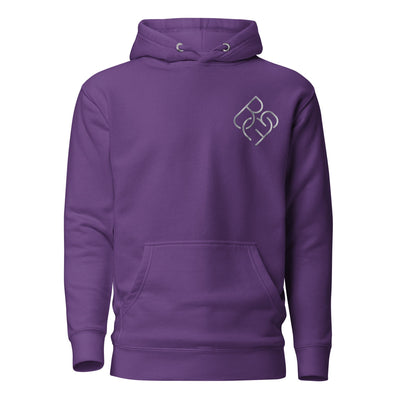 Unisex - Fit Hoodie (Embroidered Silver Logo) - Body Beauty Fit By Amber