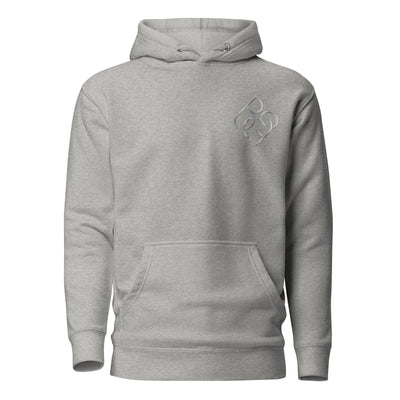 Unisex - Fit Hoodie (Embroidered Silver Logo) - Body Beauty Fit By Amber