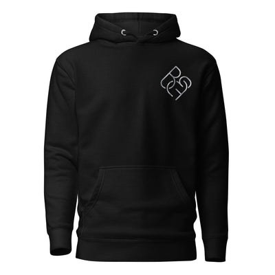 Unisex - Fit Hoodie (Embroidered Silver Logo) - Body Beauty Fit By Amber