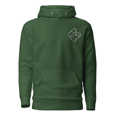 Unisex - Fit Hoodie (Embroidered Silver Logo) - Body Beauty Fit By Amber