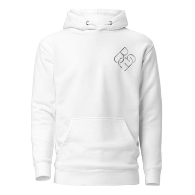 Unisex - Fit Hoodie (Embroidered Silver Logo) - Body Beauty Fit By Amber
