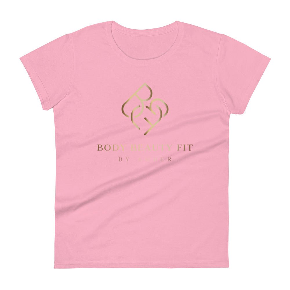 Women's - Fit Short Sleeve T-Shirt - Body Beauty Fit By Amber
