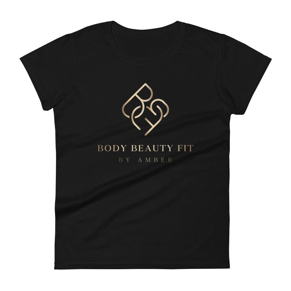 Women's - Fit Short Sleeve T-Shirt - Body Beauty Fit By Amber