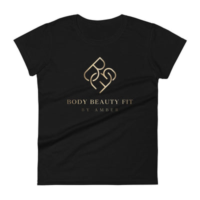 Women's - Fit Short Sleeve T-Shirt - Body Beauty Fit By Amber