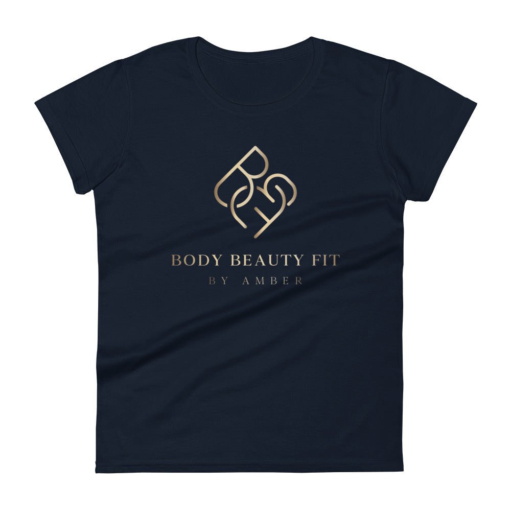 Women's - Fit Short Sleeve T-Shirt - Body Beauty Fit By Amber